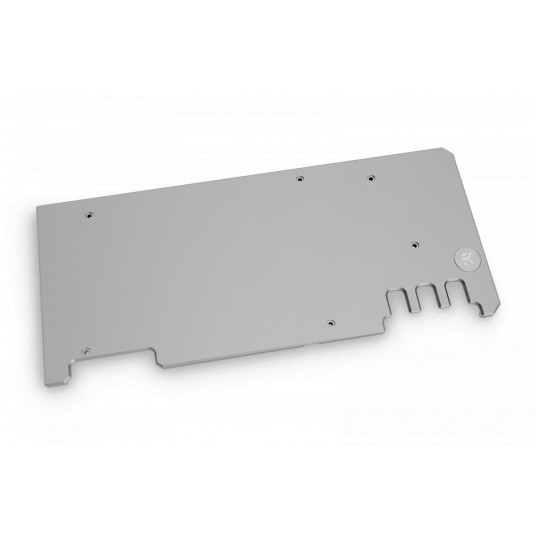 EK ūdens bloki EK-Quantum Vector Xtreme RTX 3080/3090 aizmugures plāksne — niķelis