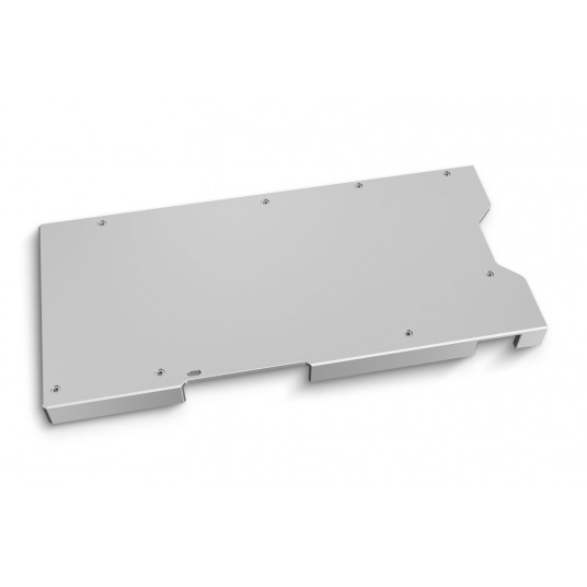 EK ūdens bloki EK-Quantum Vector2 Strix/TUF RTX 3090 Ti Backplate - niķelis