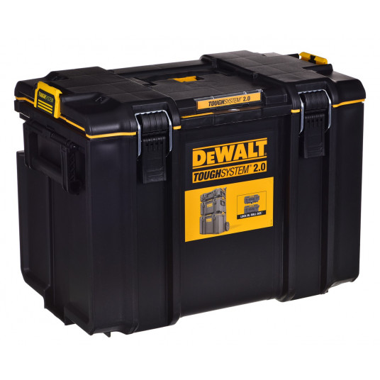 DeWALT DS400 DWST83342-1 Toolbox TOUGH SYSTEM 2.0 Black