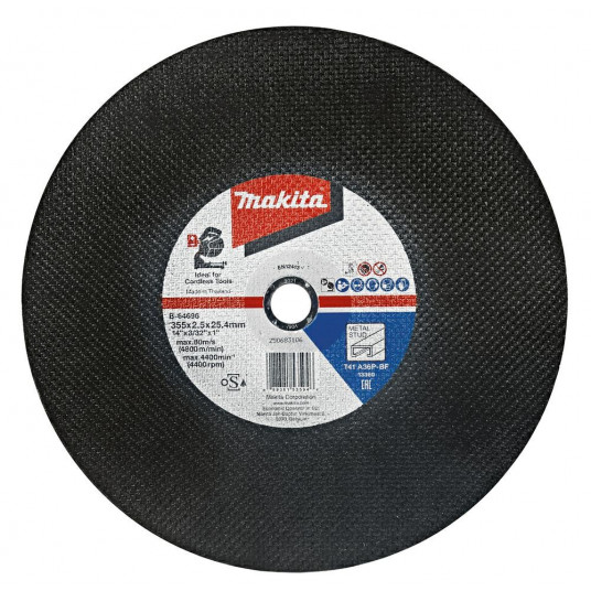 MAKITA DIAL MET. 355mm x 2.5mm x 25.4mm /5gab.