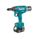 MAKITA. RIVETER 18V DRV250RFJ 2x3,0Ah MAKPAC 4,8 - 6,4 mm