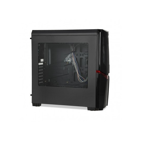 iBox ORCUS X14 Midi Tower Juoda