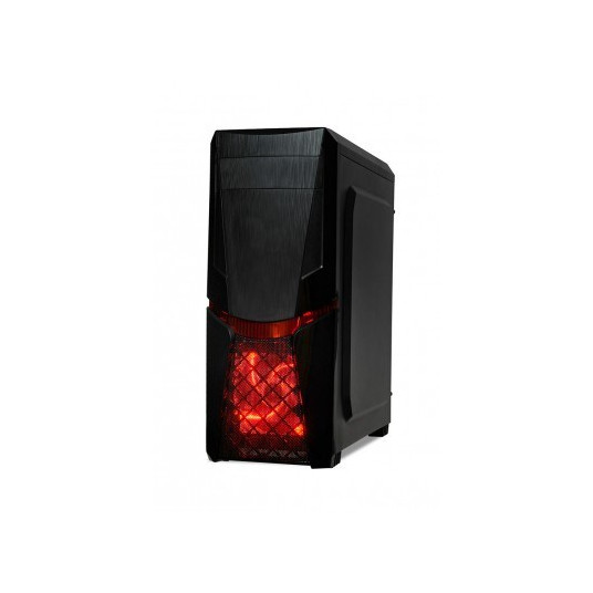 iBox ORCUS X14 Midi Tower Juoda