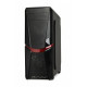 iBox ORCUS X14 Midi Tower Juoda