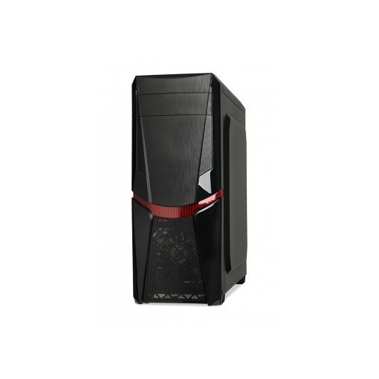iBox ORCUS X14 Midi Tower Juoda