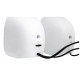 Mediatech MT3137W 6 W melns, balts vads