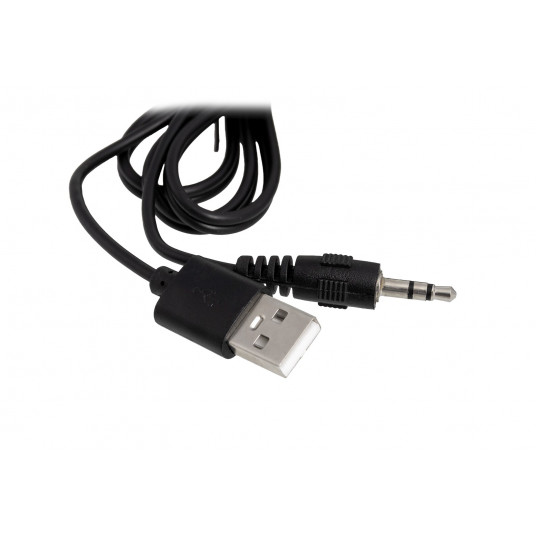 Mediatech MT3137W 6 W melns, balts vads