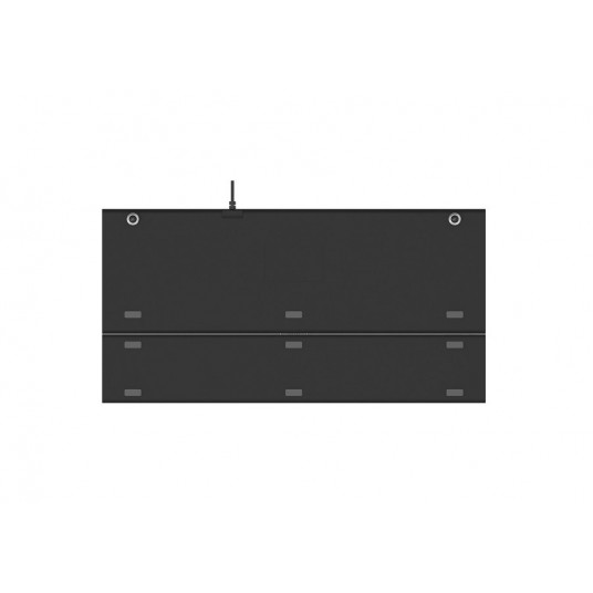 iBox Aurora K-5 USB QWERTY tastatūra sudraba krāsā