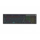 iBox AURORA K-6 Universal RD Wireless + Bluetooth QWERTY tastatūra angļu melna
