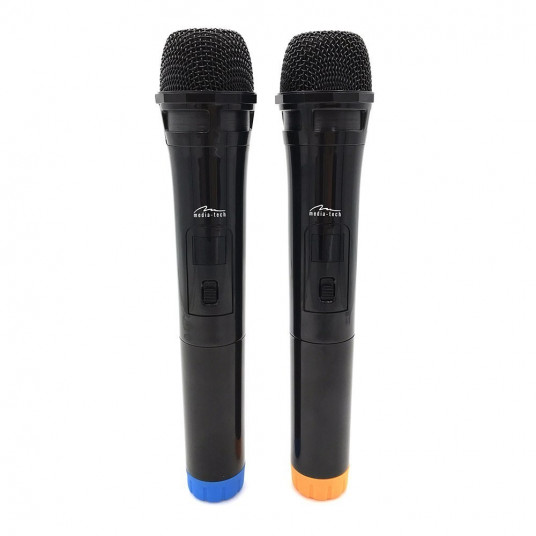 ACCENT PRO MT395 bezvadu karaoke mikrofona komplekts