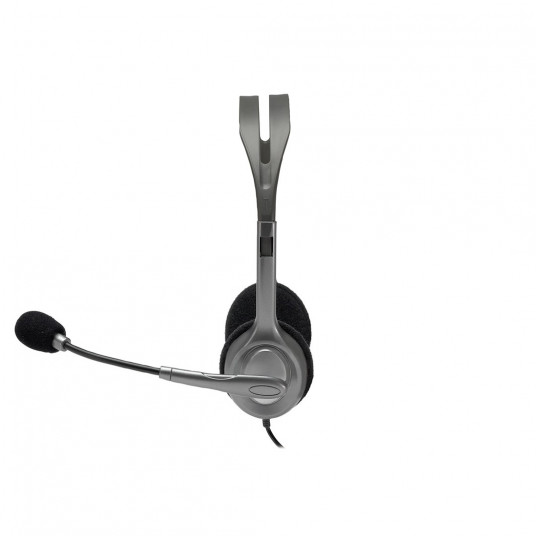 Austiņas Logitech H110 Stereo Black