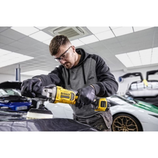 DEWALT DCM849N-XJ auto pulētājs 180 mm 18V melns, dzeltens