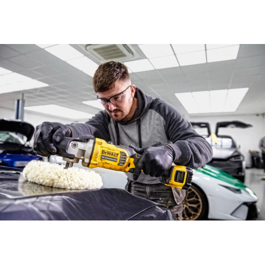 DEWALT DCM849N-XJ auto pulētājs 180 mm 18V melns, dzeltens