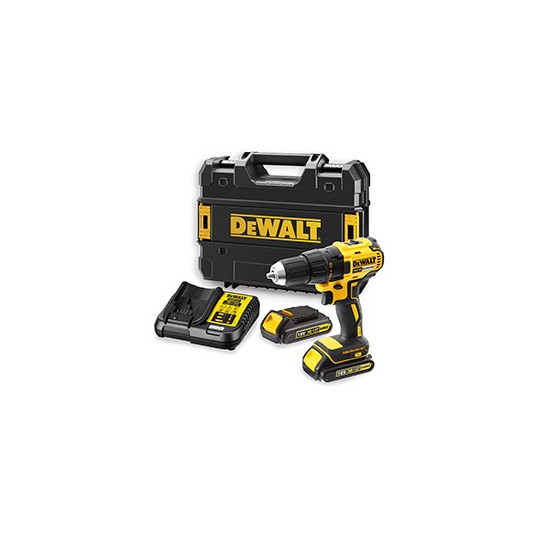 DEWALT DCD777S2T-QW bezatslēgas urbis 1750 RPM Melns, Dzeltens 1,5 kg