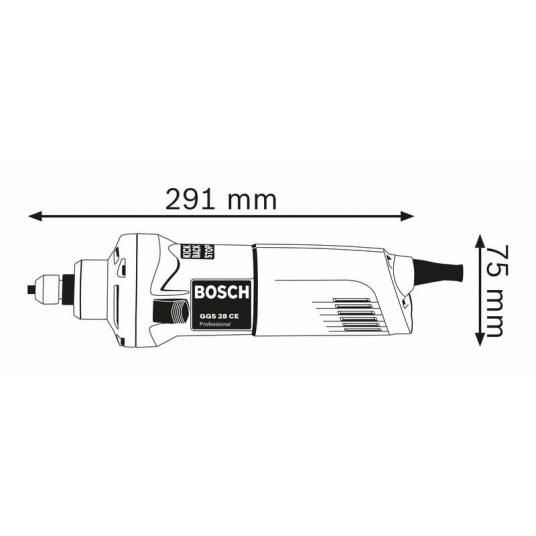 Bosch 0 601 220 100 krāsas slīpmašīna un/vai lineārā slīpmašīna 10 000 RPM 650 W