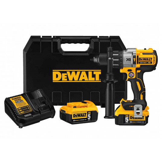 DEWALT DCD996P2 bezatslēgas urbis 2,1 kg Melns, Dzeltens