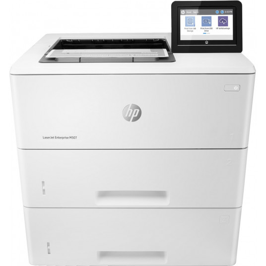 HP LaserJet Enterprise M507x, melnbalts, printeris drukāšanai, divpusēja drukāšana