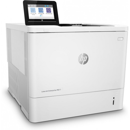 HP LaserJet Enterprise M611dn, melnbalts, printeris drukāšanai, divpusēja drukāšana