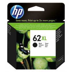 HP 62XL augstas ietilpības melna oriģinālās tintes kasetne
