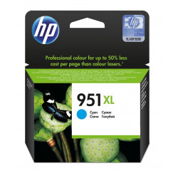 HP 951XL augstas ražības ciāna oriģinālā tintes kasetne