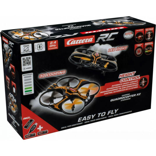 X2 2.4GHz 503032 Carrera Quadcopter drons