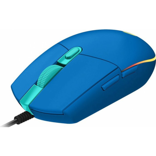Pele Logitech G102 Lightsync RGB Optical Gaming Mouse Blue
