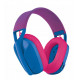 Austiņas Logitech G435 Lightspeed Gaming Headset Blue/Pink