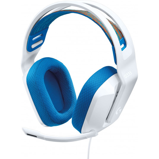 Austiņas Logitech G335 Gaming Headset White