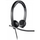 Austiņas Logitech H650e Black