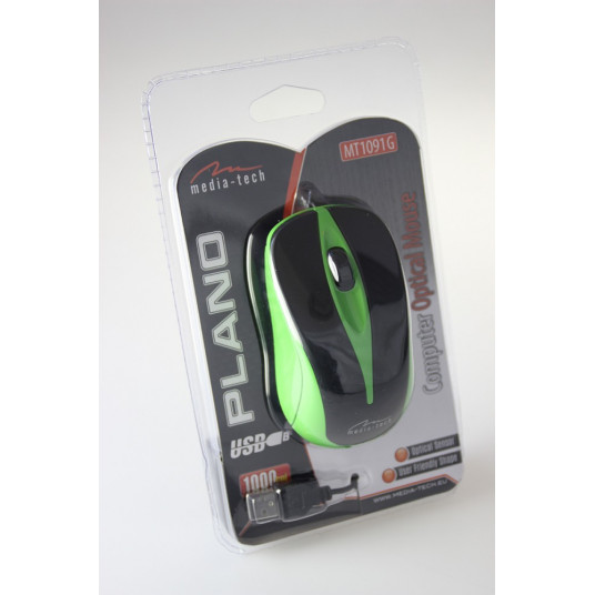 Pele Media-Tech MT1091G Optical Plano Green