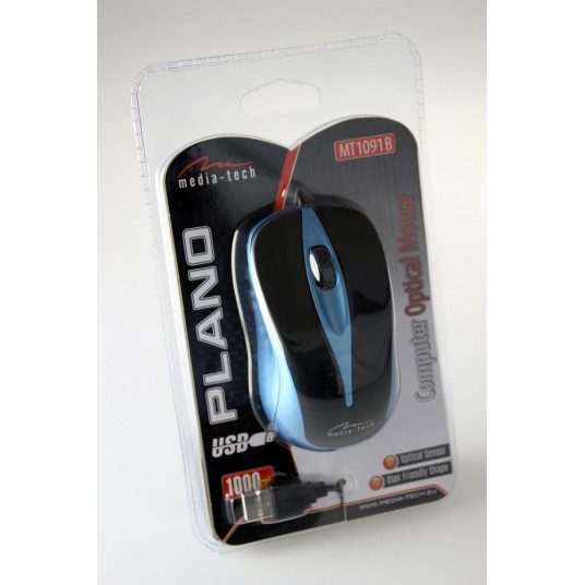 Pele Media-Tech Plano Optical Plano Blue