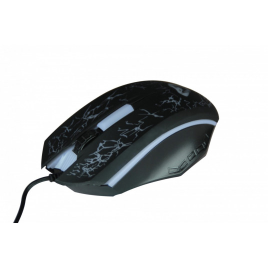 Pele Media-Tech Cobra Pro X-Light Optical Gaming Mouse Black