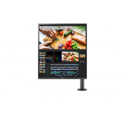 LG 28MQ780-B datora monitors 70,1 cm (27,6") 2560 x 2880 pikseļu SDQHD LED melns