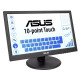 ASUS VT168HR Datora monitors 39,6 cm (15,6") 1366 x 768 pikseļu WXGA LED skārienjūtīgais ekrāns melns