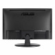 ASUS VT168HR Datora monitors 39,6 cm (15,6") 1366 x 768 pikseļu WXGA LED skārienjūtīgais ekrāns melns