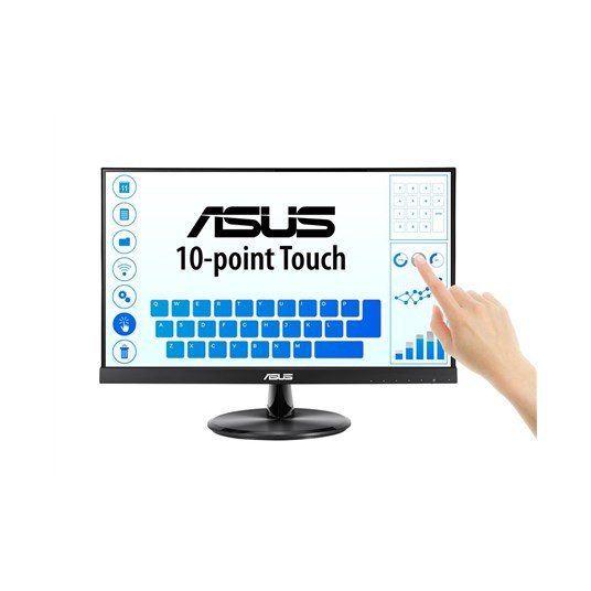 ASUS VT229H datora monitors 54,6 cm (21,5") 1920 x 1080 pikseļu Full HD LED skārienjūtīgais ekrāns melns