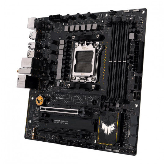ASUS TUF GAMING B650M-PLUS WIFI AMD B650 AM5 ligzda micro ATX