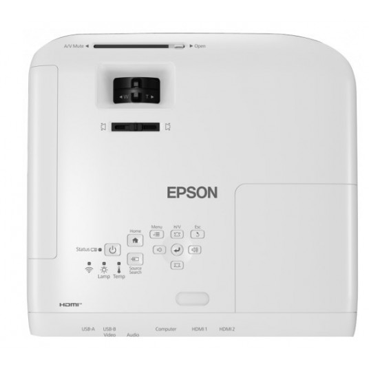 Epson EB-E20 datu projektors Datoru projektors 3400 ANSI lūmeni 3LCD XGA (1024x768) Balts