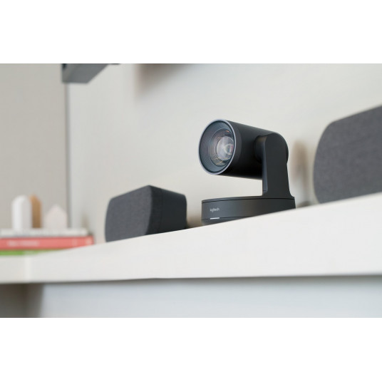 Logitech Rally Camera Black 3840 x 2160 pikseļi, 60 kadri sekundē