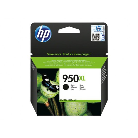 HP 950XL tintes melns blisteris