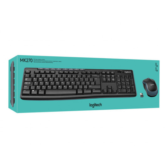 LOGI MK270 Wireless Combo black USB(PAN)
