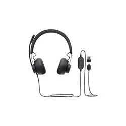Austiņas Logitech Zone Stereo Black