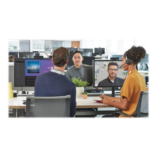 Austiņas Logitech Zone Wired Black