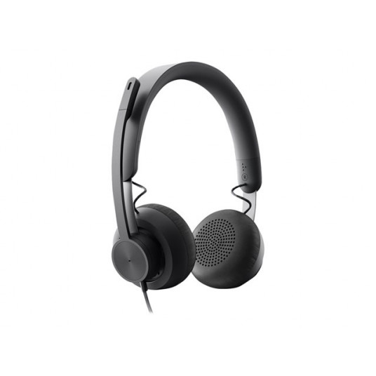 Austiņas Logitech Zone Wired Black