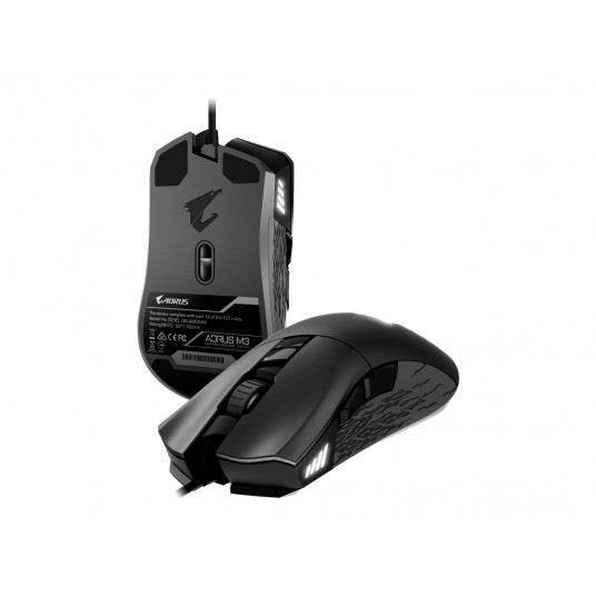 Pele Gigabyte AORUS M3 Optical Gaming Mouse Black