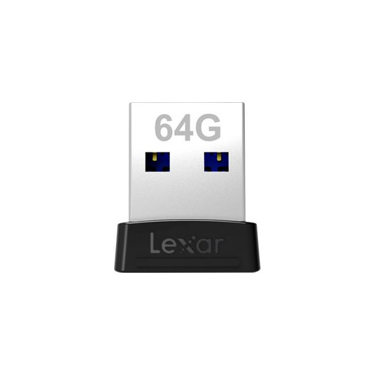 "Lexar" | "Flash atmiņas disks" | "JumpDrive S47" | 64 GB | USB 3.1 | Black
