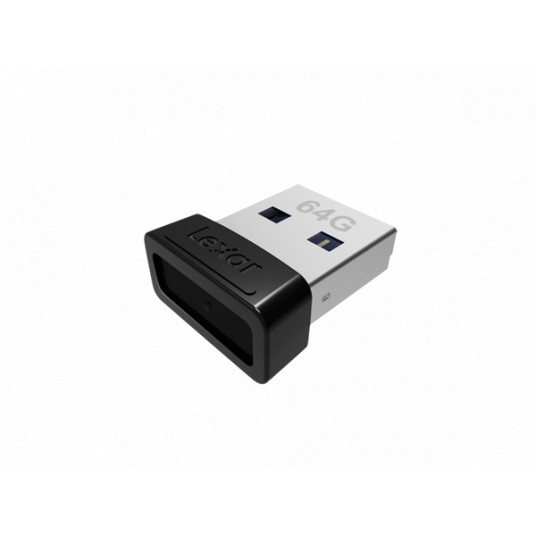 "Lexar" | "Flash atmiņas disks" | "JumpDrive S47" | 64 GB | USB 3.1 | Black