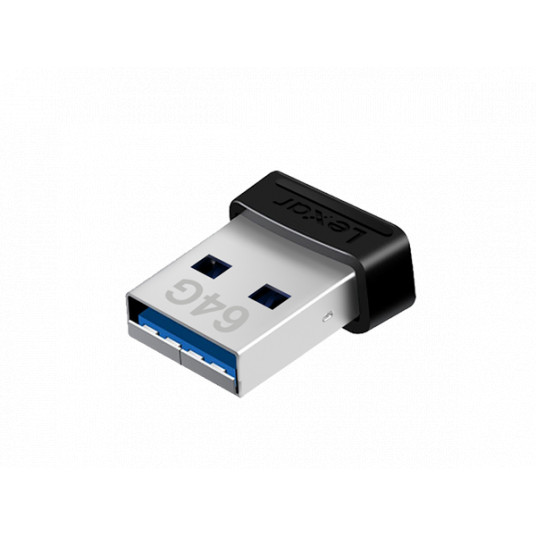"Lexar" | "Flash atmiņas disks" | "JumpDrive S47" | 64 GB | USB 3.1 | Black