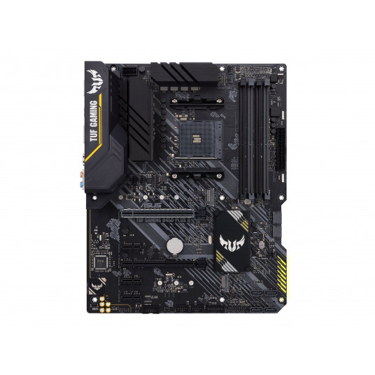ASUS TUF GAMING B450-PLUS II | Asus | TUF GAMING B450-PLUS II | Processor family AMD | Processor socket AM4 | DDR4 | Memory slots 4 | Number of SATA connectors 6 x SATA-600 (RAID) | Chipset AMD B | ATX