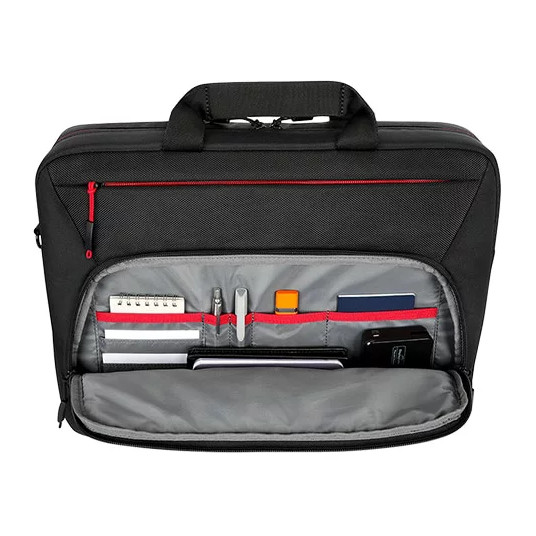 Lenovo | ThinkPad Essential Plus 15.6-inch Topload (Sustainable & Eco-friendly, made with recycled PET: Total 37% Exterior: 100%) | Essential | Topload | Black